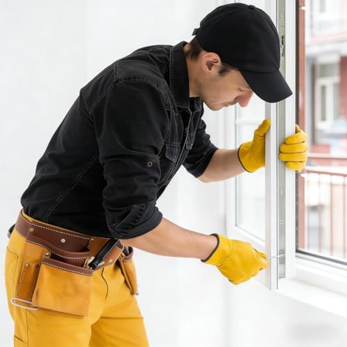 MejaRizon 2 Stück Fenster Einstellwerkzeug Set, gebogener 4mm Sechskant und Torx TX15 Einstellschlüssel für Einstellung von Fenstern und Balkontüren Fensterbeschlägen
