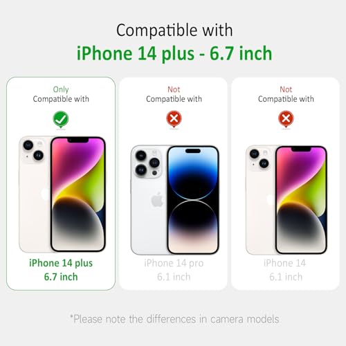 Coque de protection iPhone 14 Plus Halloween transparente en TPU - 2