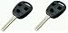 3 Buttons Remote Key Short Blade Shell For Lexus RX GS IS ES GX