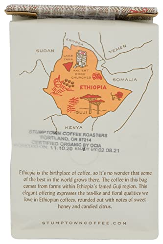 Stumptown Coffee Roasters Whole Beans, Ethiopia Guji, 12 Oz #TOP1