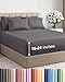 Extra Deep Pocket Sheets - 6 Piece Sheet Set - King Size Sheets Deep Pocket - Extra Deep Bed Sheets - Deep King Fitted Sheet Set - Super and Ultra Deep Sheets - For Deep Pockets Mattress - Fits Easily