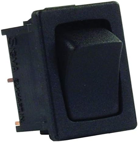 JR Products 12815 Black SPST Mini Mom-On/Off Switch image 2
