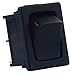 JR Products 12815 Black SPST Mini Mom-On/Off Switch