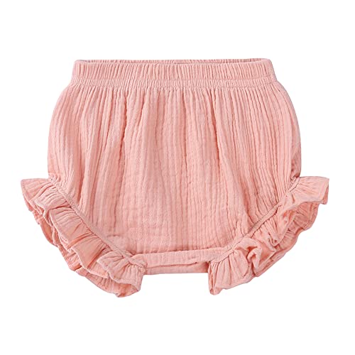 Image of Durio Baby Bloomers for Toddler Girls Newborn Diaper Covers for Girls Cute Cotton Baby Girl Shorts