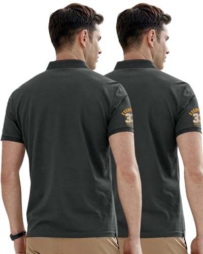 Image of Noble Monk Men's Cotton Blend Regular Fit Polo T-Shirt