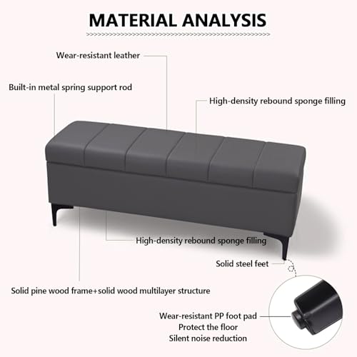 Banc de rangement rembourré pour optimiser un couloir encombré - 5