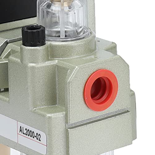 Luchtfilterdruk,Luchtfilter drukregelaar Kit Aluminiumlegering luchtregelaar met manometer voor chemische… - Image 6