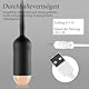 BDSMYEE Dilator Harnröhre Silikon mit 3 Penisringe,Harnröhrenvibrator Prostata Vibration mit 10 Vibrationsmodus,Penis Vibrator Harnröhren Dilatatoren Männer,Prostata Stimulation Penis Plug (Heizung)