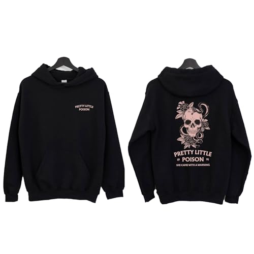 Country Folk Inspired Pretty Little Poison Hoodie: Indie Style Staple