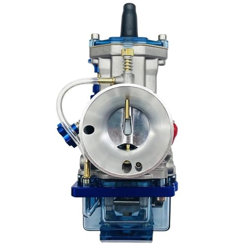 Couvercle bleu transparent PWK pour résoudre les fuites de carburateur