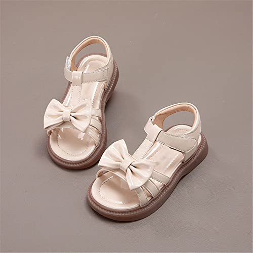 Toddler 𝐟Lats Girls Sandals Bow Design Princess Shoes Dress Flat Shoes Toddler/Little Child/Big Kids Slippers Size 62