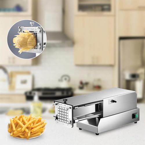 Cortadora eléctrica de papas fritas de acero inoxidable miniatura 2