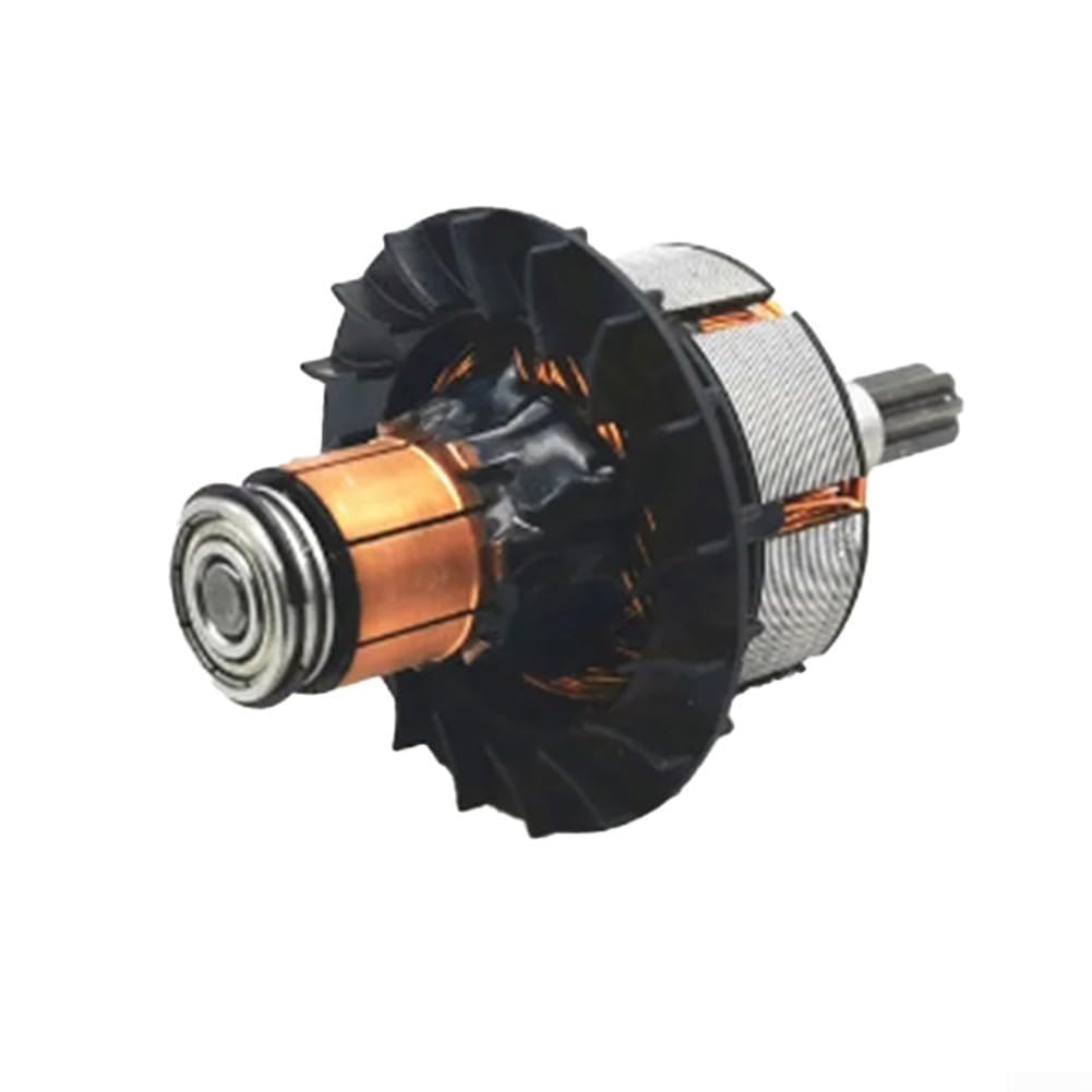 Portaspazzole Carbonio N109434 e Rotore N110033 Ricambio