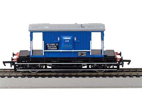 Bachmann Trains - British Brake Van Track Cleaning CAR - Network Southeast #ADB955009 with International Style Hook & Loop couplers - HO Scale (74902)