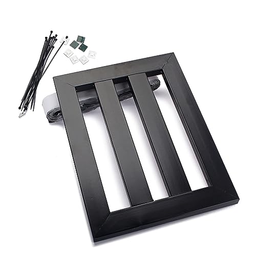 BESTonZON Effect Accessory Kit 28pcs Electric Guitar Effector Holder Easy Install Hook and Loop Design