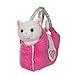 Lovely bag 20 cm chat blanc
