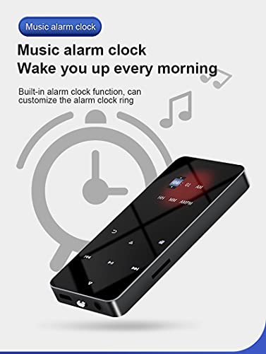 YINBO 32GB MP3 MP4 Touch Screen Music Player Com Bluetooth Tela De 4.2, 1.8 Polegadas, Qualidade De