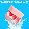 Storage Case for Wild Deodorant Refills, Protective Travel Deodorant Holder Compatible with Wild Refillable Deodorants, Effectively Reduce Melting and Deterioration (Case Only) (Pink)