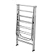 Produktbild WRH-Towel Rack Faltbare Multifunktionskleidung Airer, Indoor und Outdoor Wäscheständer, Edelstahl Balkon Aufhänger