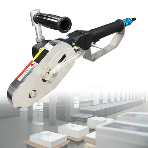 YXYLJOZ Máquina neumática desmoldadora de Cajas de cartón: Herramienta desmoldadora con Cadena de Acero aleado, presión de Entrada de 6-8 kg, cortadora de Bordes (6mm)