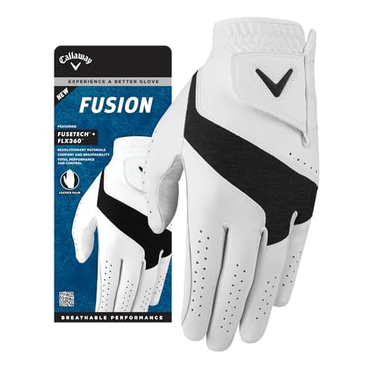 Callaway Golf Fusion Golf Glove 2024, White