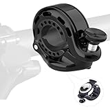 Timbre de bicicleta para Apple AirTag con soporte oculto, para manillar de