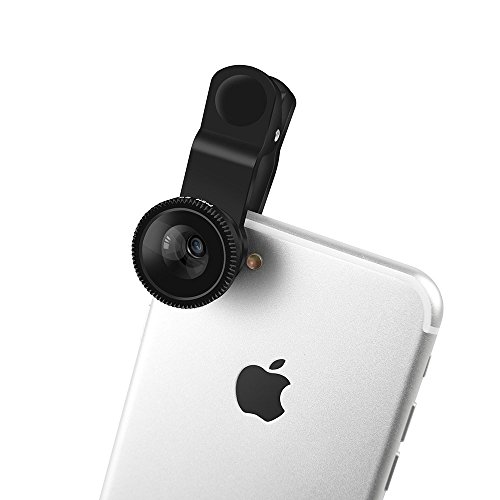 arssilee 3 in 1 1 with The Highest Degree of 180 + 0.67x Wide+ 4X Marco,0.4X fisheye Lens iOS Android Intelligent Mobile Phone