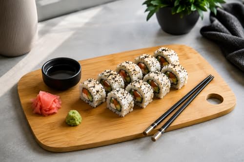 Planches à découper résistantes en bambou : set de cuisine durable et antibactérien - 5