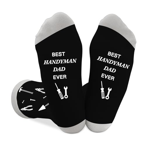 Coopyin Fathers Day Handyman Dad Gifts Christmas Birthday Stocking Stuffers Valentines Retirement New Years Thank You Best Gift Ideas Dad Handyman Gifts Unique Sentimental Socks