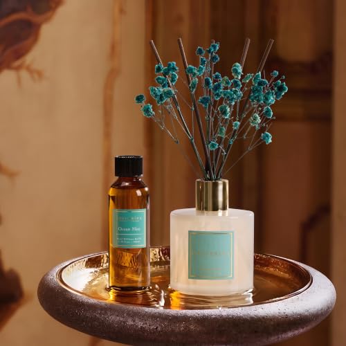 Image of COCORRINA Reed Diffuser Refill, Ocean Mist, 3.38 fl oz, 6 Reeds