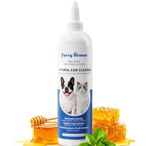 Save 10% on FURRY ARMOR Itch Relief Ear Cleaner for Dogs & Cats