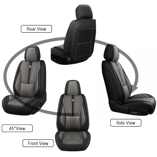 Image of Custom Car Seat Cover for Jeep Gladiator 2020-2026,Easy install,Black Gray