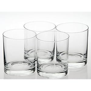 Ravenscroft Crystal Buckingham Decanter Set Four Crystal Whisky Glasses and One Handmade European Lead free Crystal Decanter