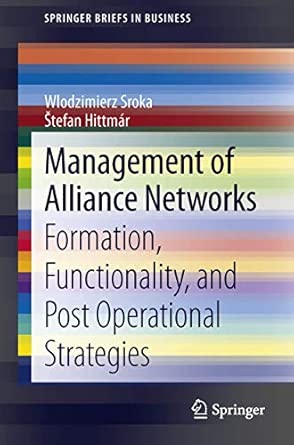 Management of Alliance Networks: Formation, Functionality, and Post Operational Strategies 2013th Edition book cover