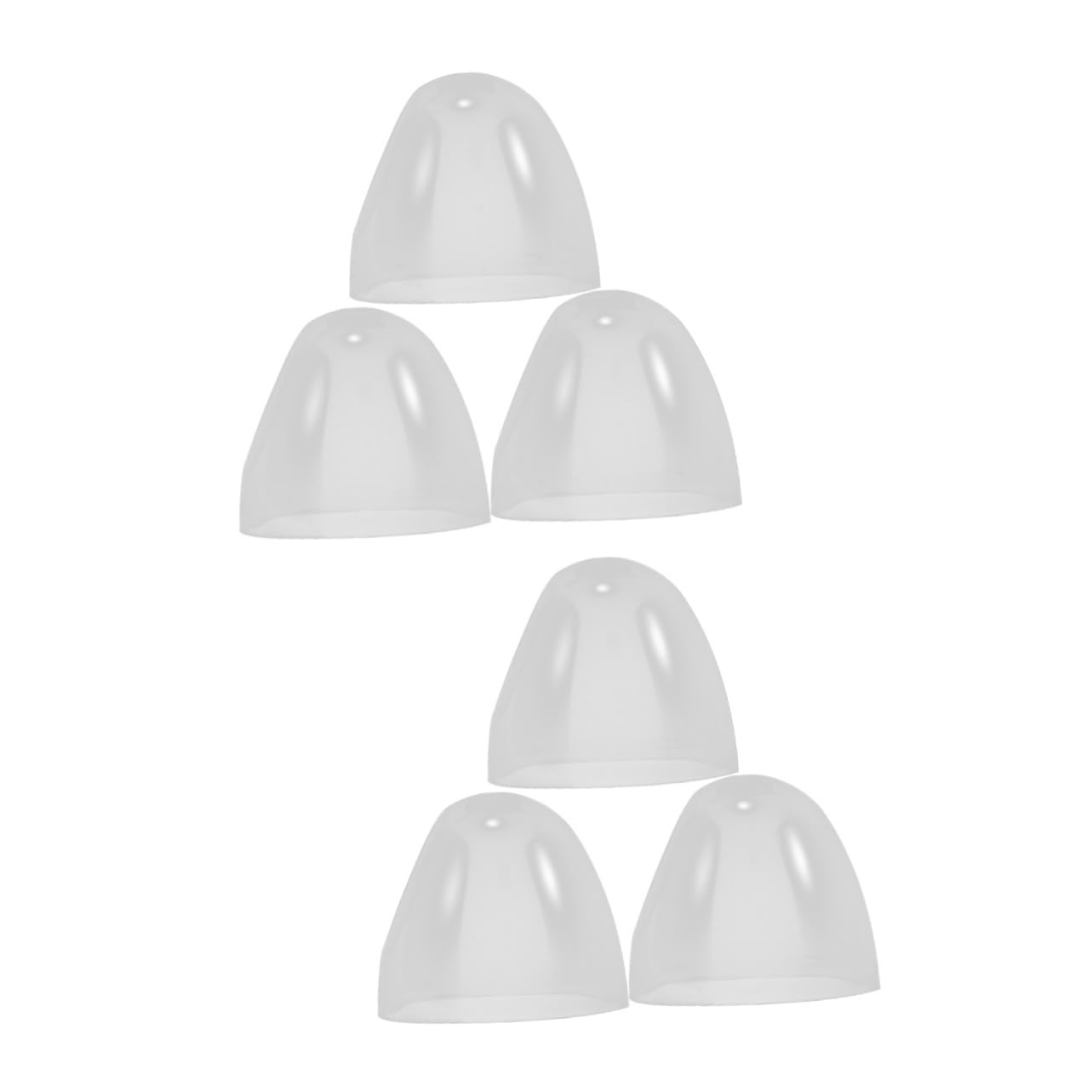 Beatifufu 2sets Replacement Baby Bottle Caps Plastic Dr Bottle Top Covers for Wide Mouth Feeding 3pcs*2