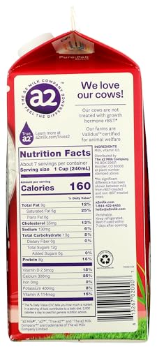 A2 MILK Whole Milk, 59 FZ - Thumbnail 7