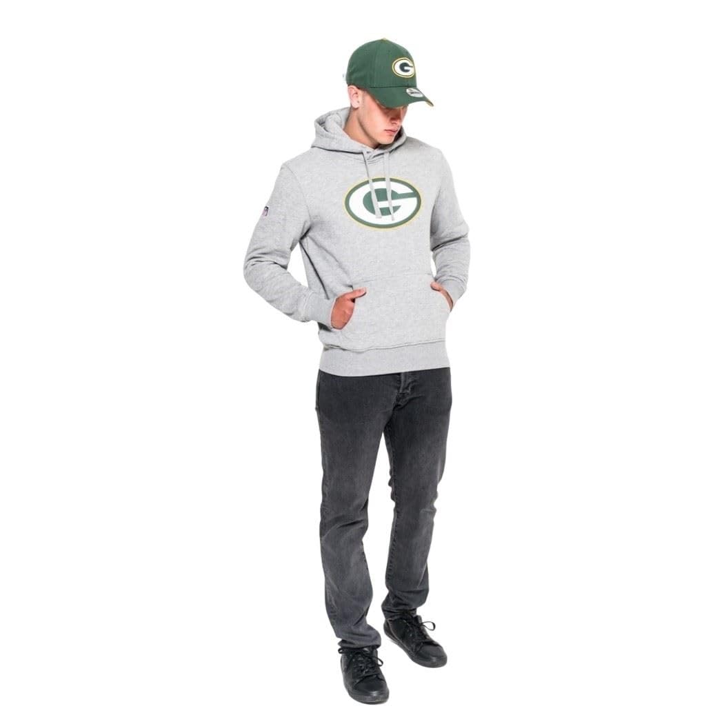 New Era Męska bluza z kapturem Mężczyźni Team Logo Bay Packers Hoody