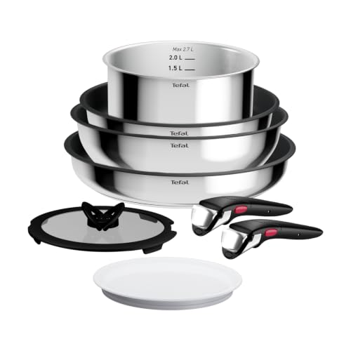 Tefal Ingenio Comfort Max 8-tlg. Kochgeschirr-Set, stapelbar, platzsparend – Ansicht 2
