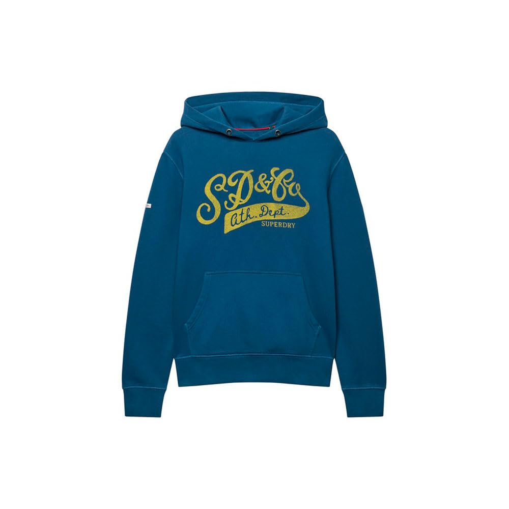 Superdry Sudadera con Capucha Vintage Script M