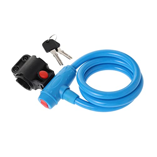 Garneck Anti Scratch Lock Steel Cable Lock for Bicycles Multi-use for Outdoor/Indoor Protection