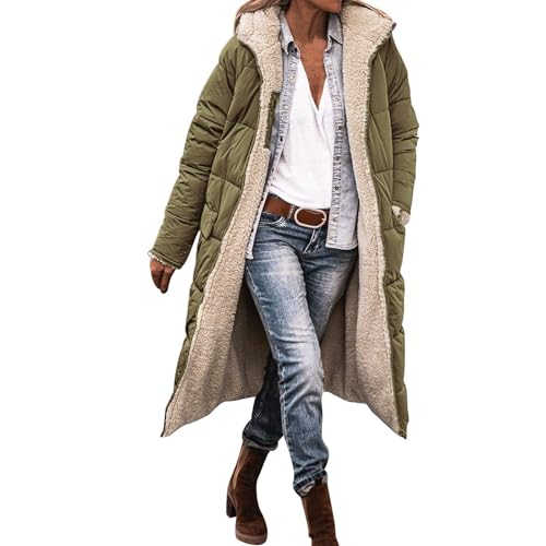 Manteau long en polaire douillet pour journées fraîches en plein air
