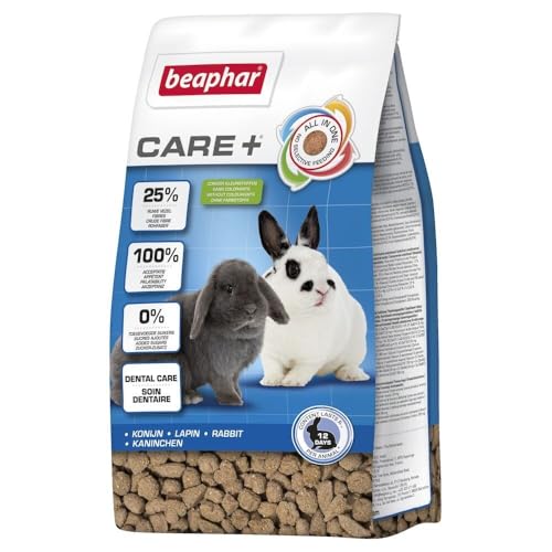 BEAPHAR - Care+ Alimentation super prenium complet pour toutes les races lapin - Dès 10 mois - 1,5kg