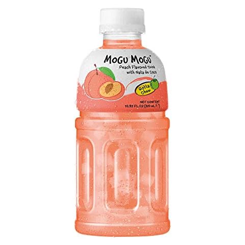 Mogu Mogu Peach Fruit Juice with Nata De Coco Cover