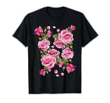 Beautiful Pink Roses Bouquet Graphic Tees & Cool Designs T-Shirt