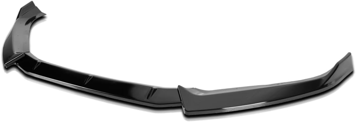 Spec-D Tuning Glossy Black Front Bumper Lip Compatible with Audi A4 2017-2018, 2018 S4