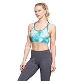 C9 Champion Women's Seamless Tie Dye Cami Bra, Mermaid/Caste Teal, M