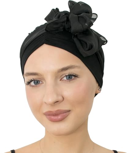 CAPLORD Chemo Headwrap for Women Turban Headwear for Cancer Patients Skull Cap Hair Loss Cover Lightweight Head Covering Hat