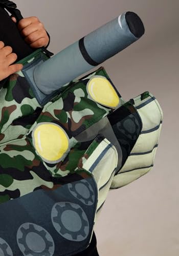 Disfraz tanque militar para niño talla 4T miniatura 5