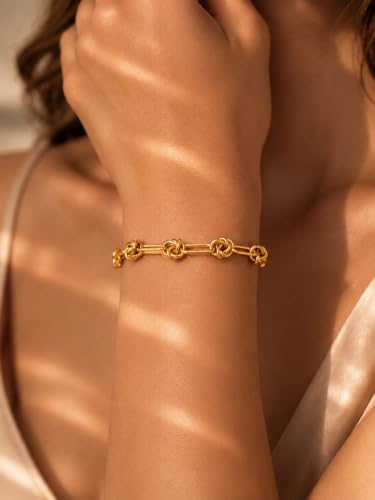 Image of Rubans Demi Fine Stainless Steel Bracelet Waterproof Gift for Women & Girls