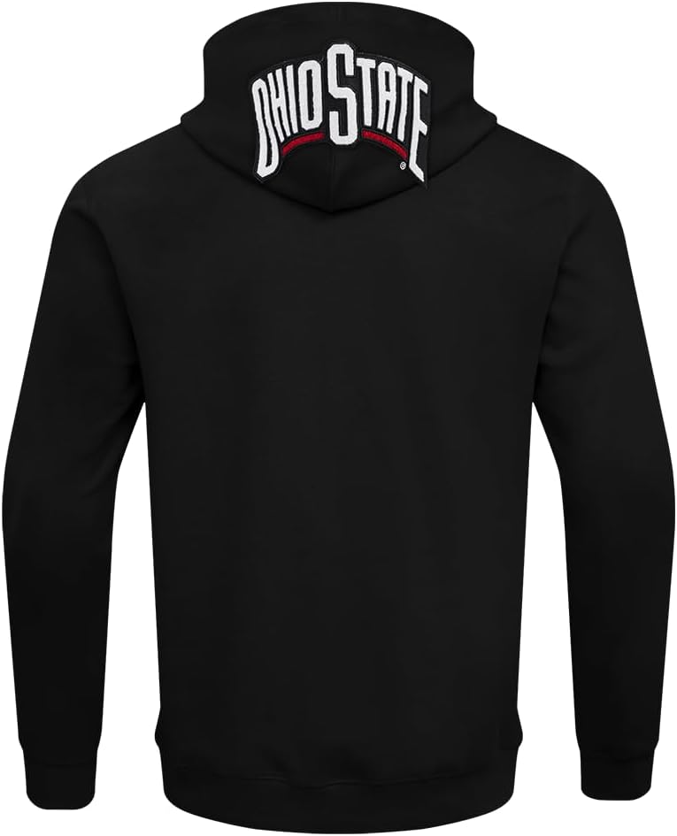 Pro Standard Mens College Classic Chenille Full Zip Hoodie - Image 4